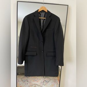 Cristobal Black Dress Coat